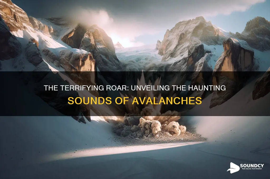 what an avalanche sounds like