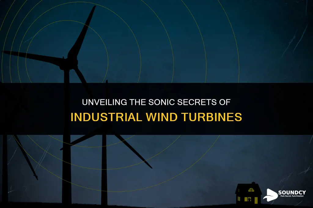 what an industrial scale wind turbine really sounds like
