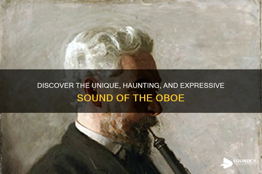what an oboe sounds like