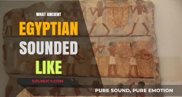 Unveiling the Lost Melody: Reconstructing Ancient Egyptian Speech and Sounds
