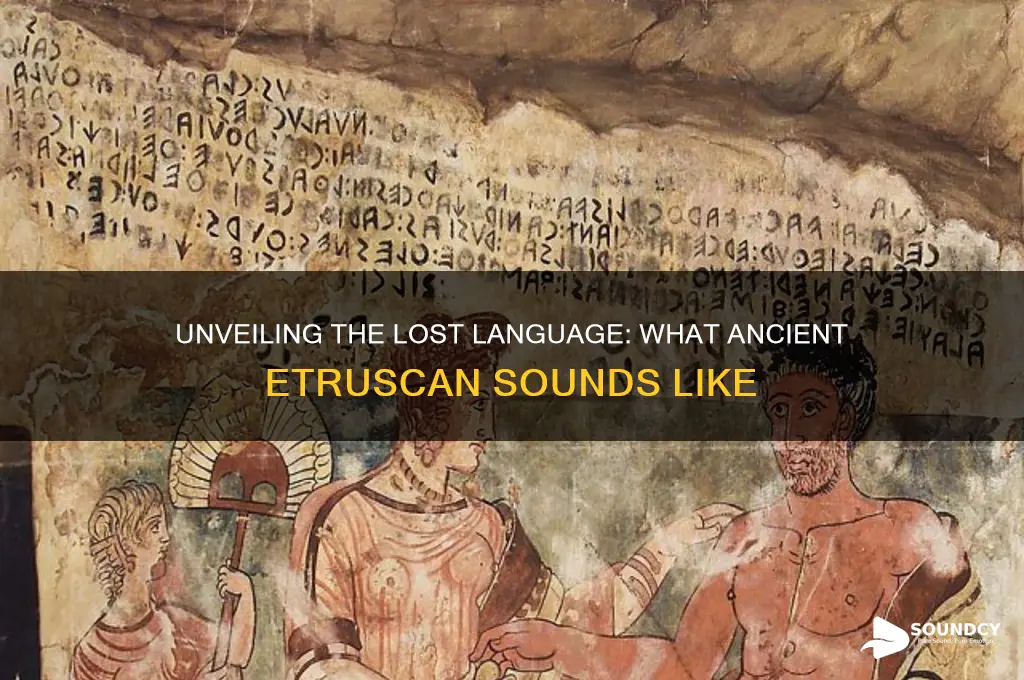 what ancient etruscan sounds like