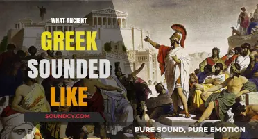 Unveiling the Lost Melody: Reconstructing Ancient Greek's Spoken Language