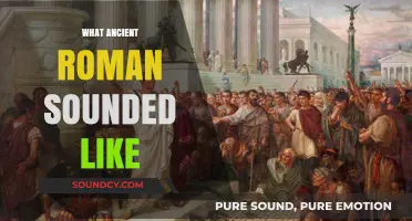 Unveiling the Lost Melody: Reconstructing Ancient Roman Speech and Sounds