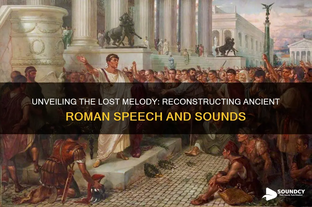 what ancient roman sounded like