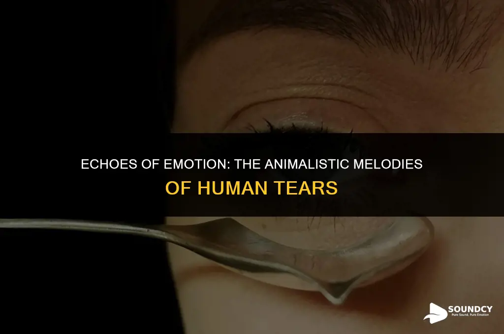 what animal do you sound like when you cry