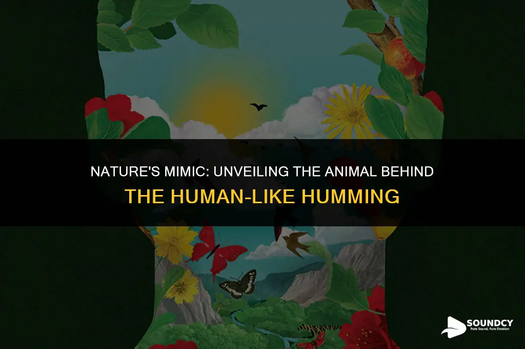 what animal makes a very human like humming sound