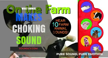 Unraveling the Mystery: Which Animal Produces a Choking Sound?