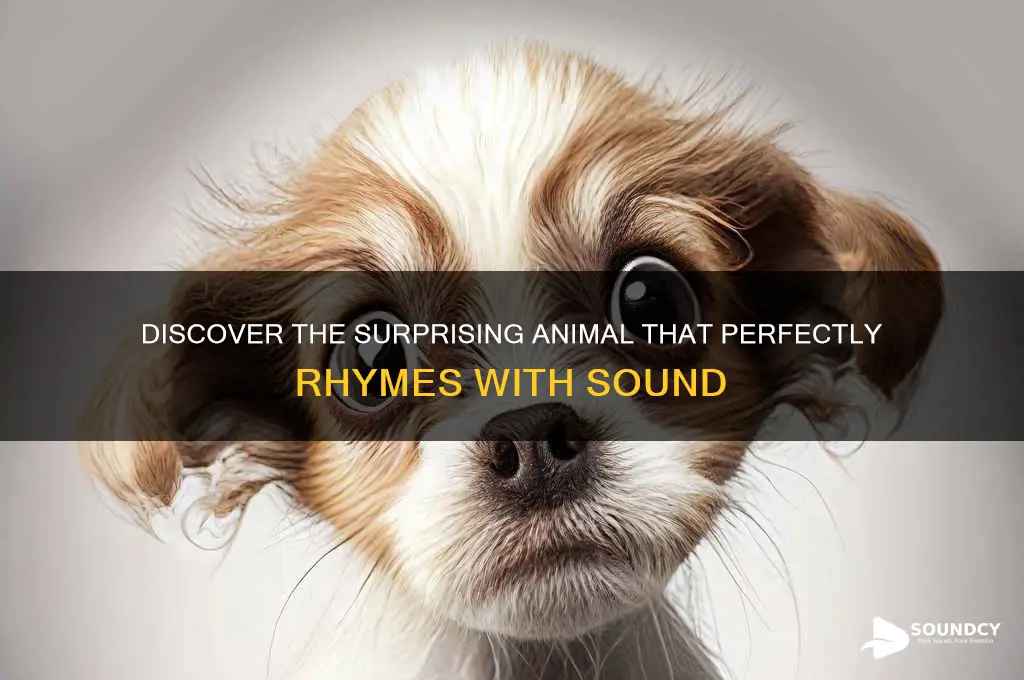 what animal rhymes with sound