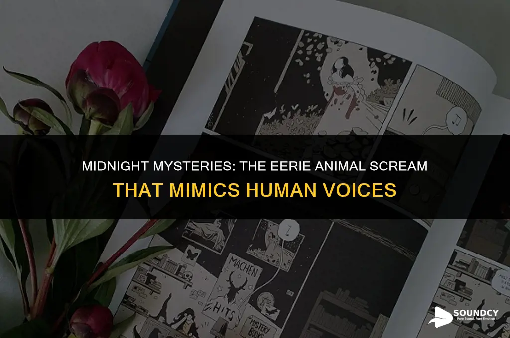 what animal screams at night sounds like a person