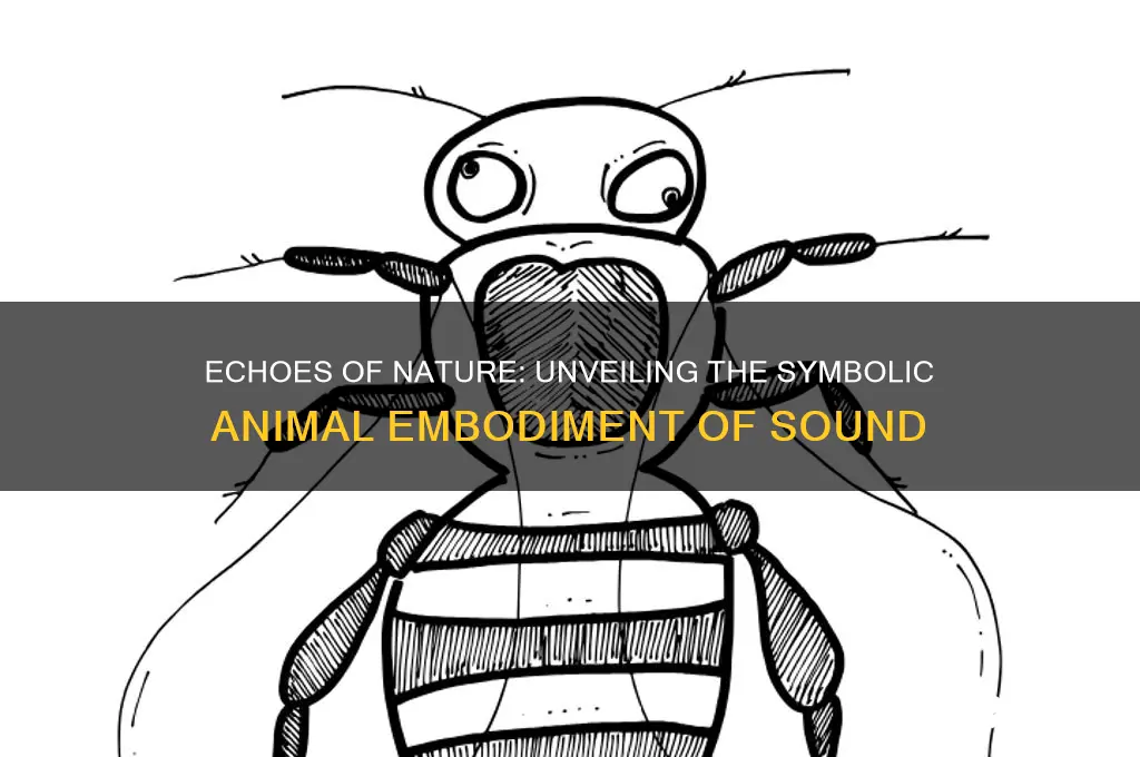 what animal symbolically represents sound