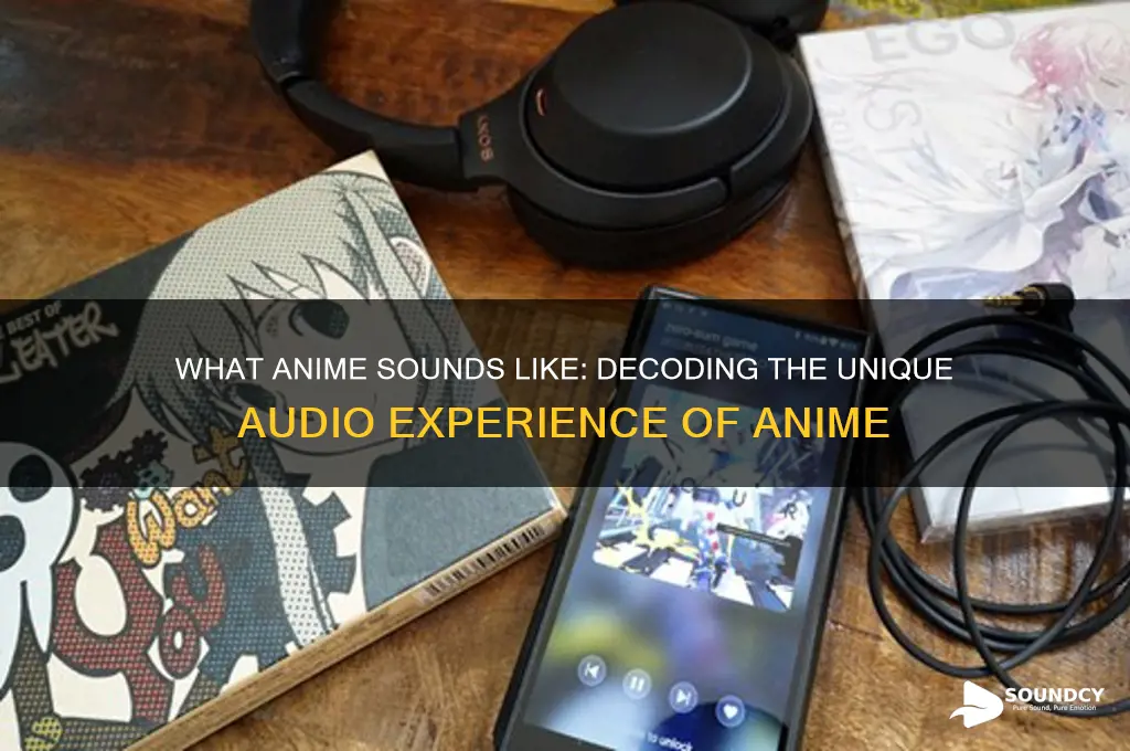 what anime sounds like to