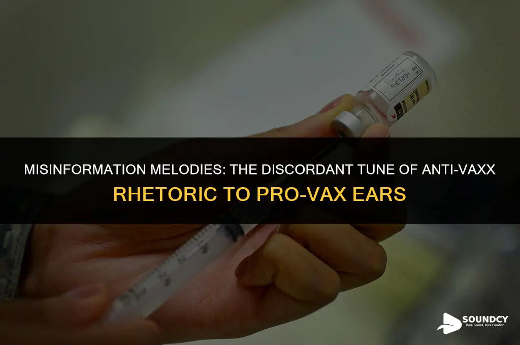 what anti-vaxxers sound like to us pro vax