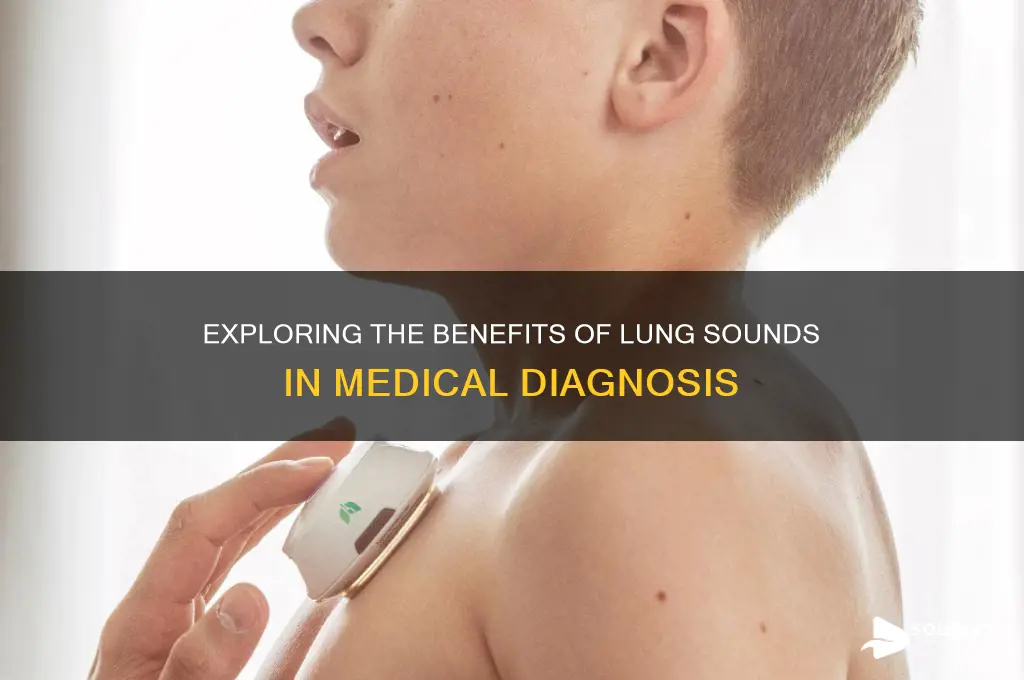 what are advantages lung sounds