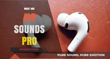 Unveiling Air Sounds Pro: Features, Benefits, and User Experience Explained