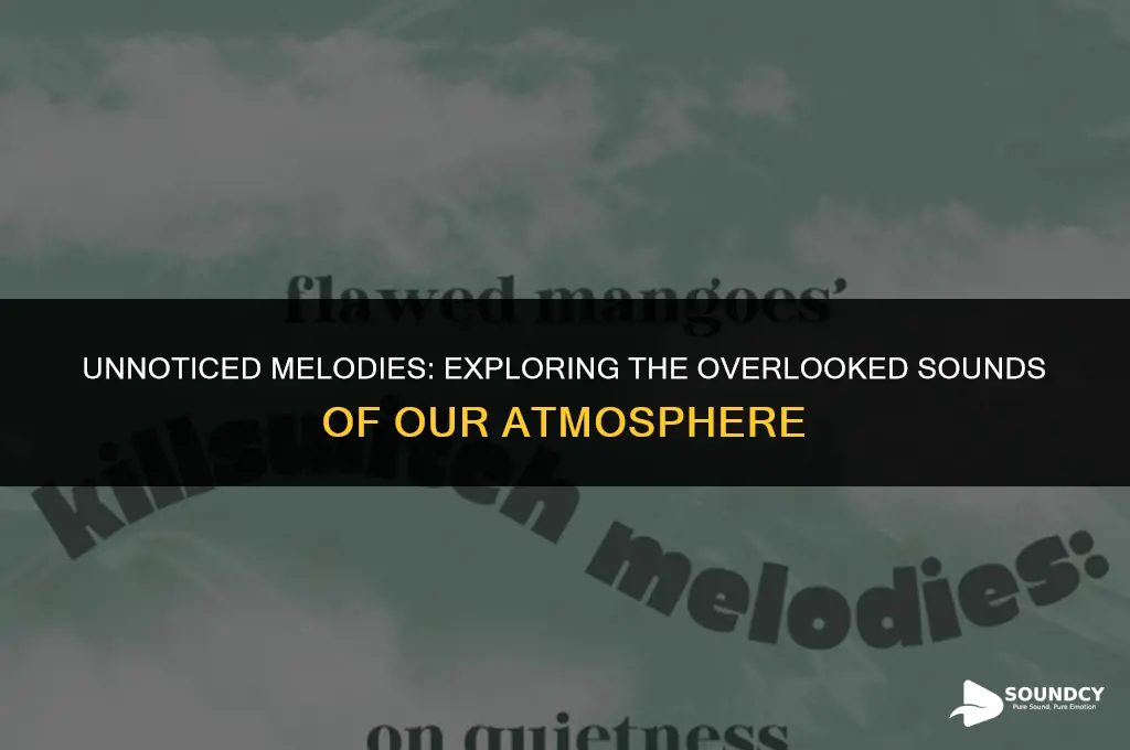 what are all the atmospheric sounds we ignore study