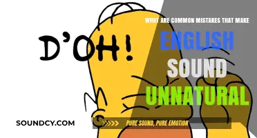 Avoiding Common Pitfalls: Making English Sound Natural and Fluent