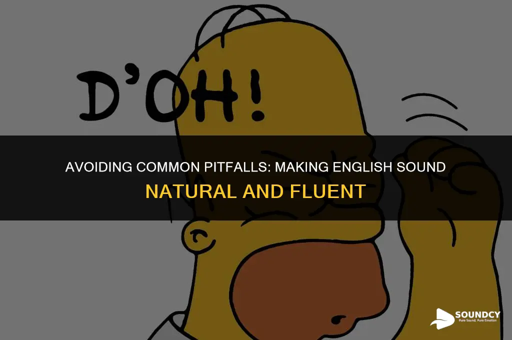 what are common mistakes that make english sound unnatural