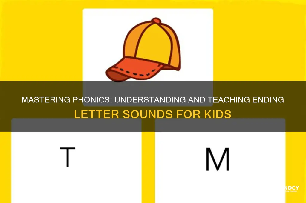 what are ending letter sounds