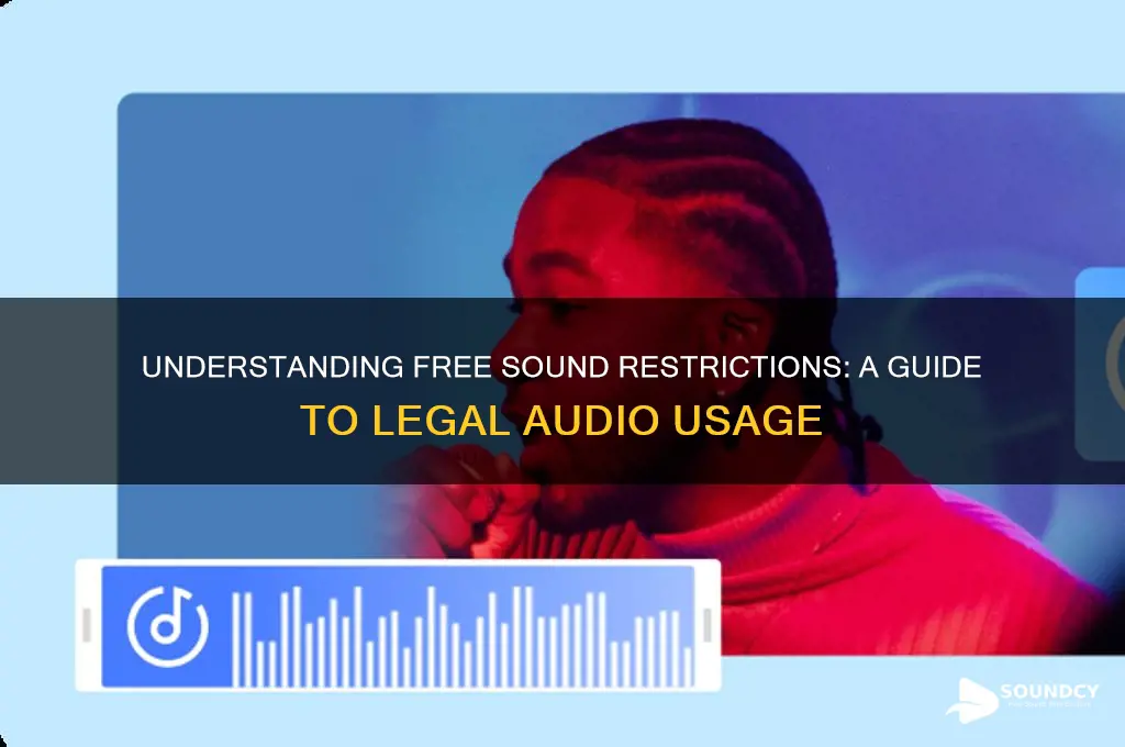 what are free sound restriction