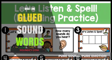 Understanding Glued Sound Words: Definition, Examples, and Creative Usage Tips