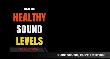 Understanding Healthy Sound Levels: Protect Your Hearing and Well-being