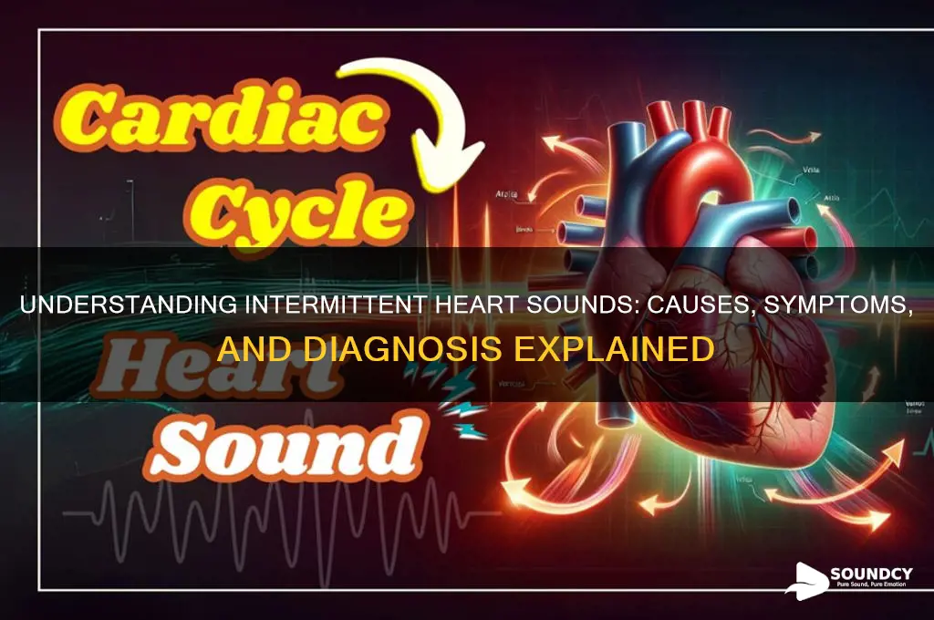 what are intermittent heart sounds