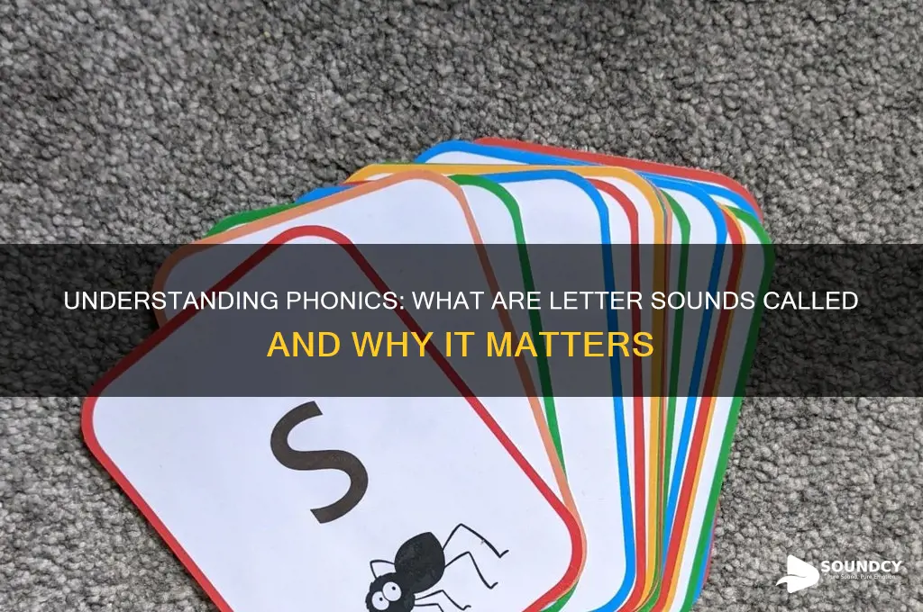 what are letter sounds called