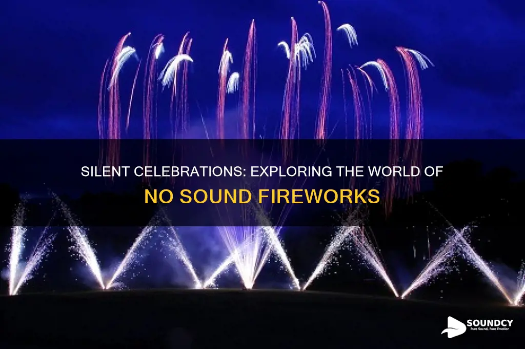 what are no sound fireworks