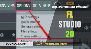 Mastering FL Studio 20: Unveiling the Optimal Sound Settings