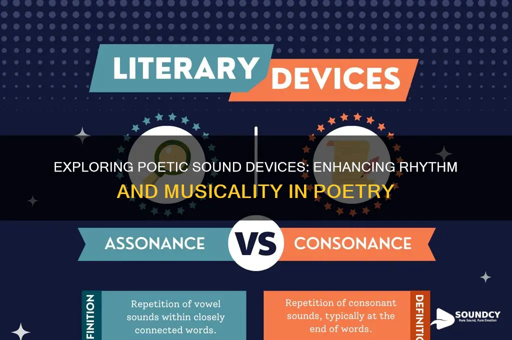 what are poetic sound devices