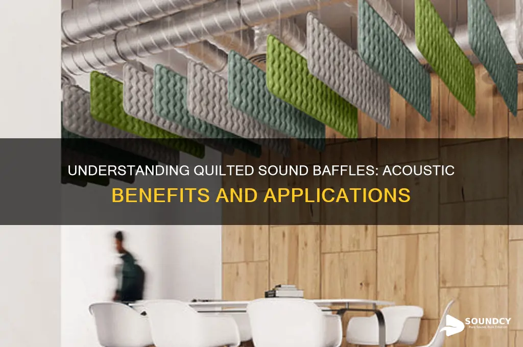 what are quilted sound baffles