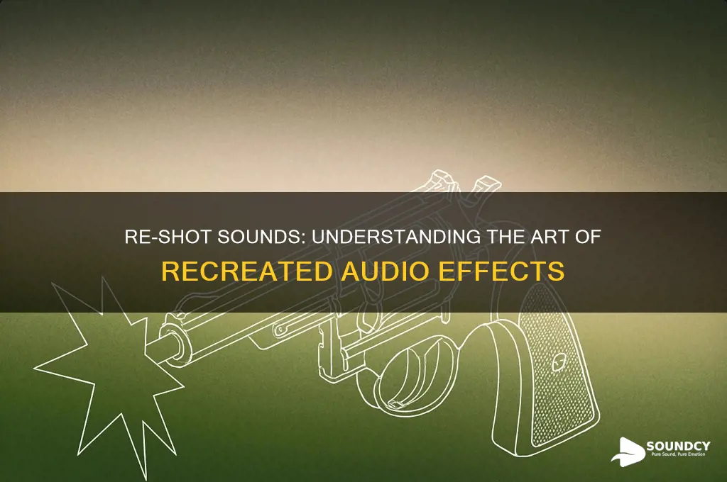 what are re-shot sounds