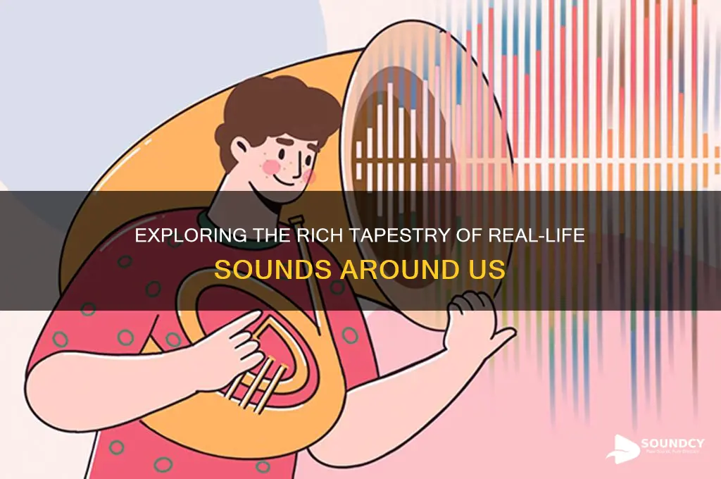 what are real life sounds