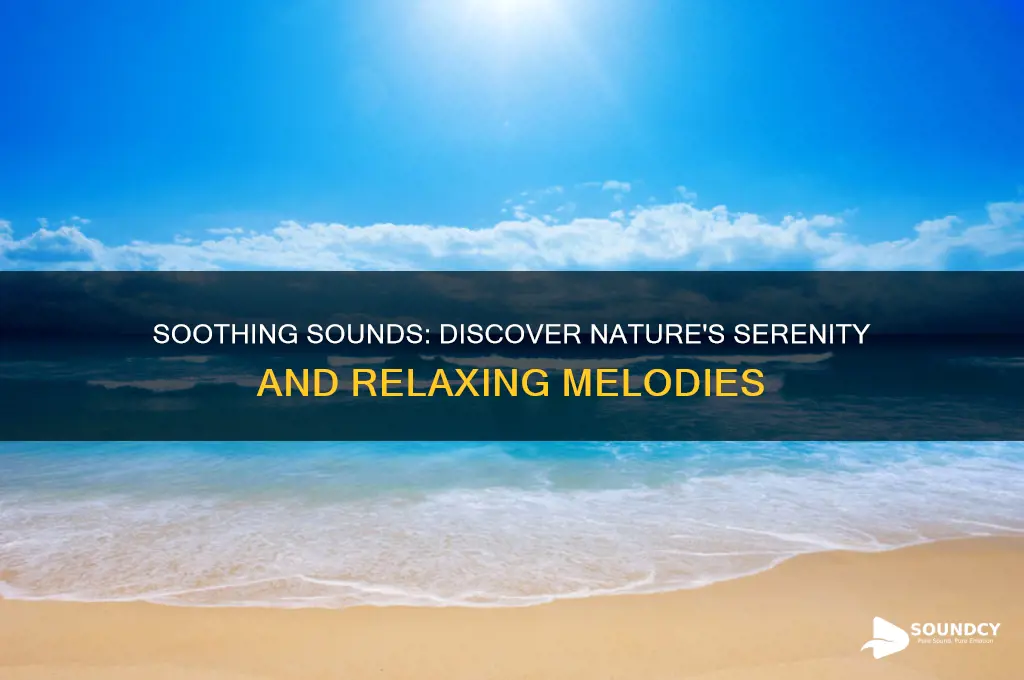 what are some calming sounds