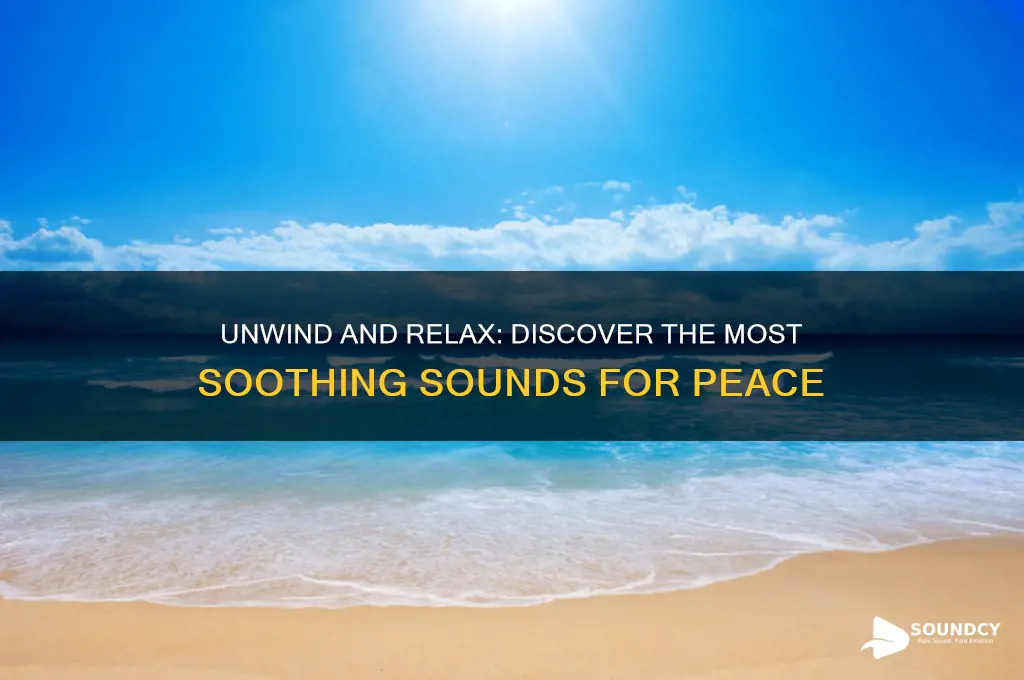 what are some relaxing sounds