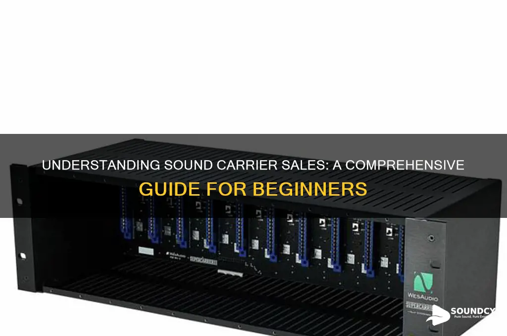 what are sound carrier sales