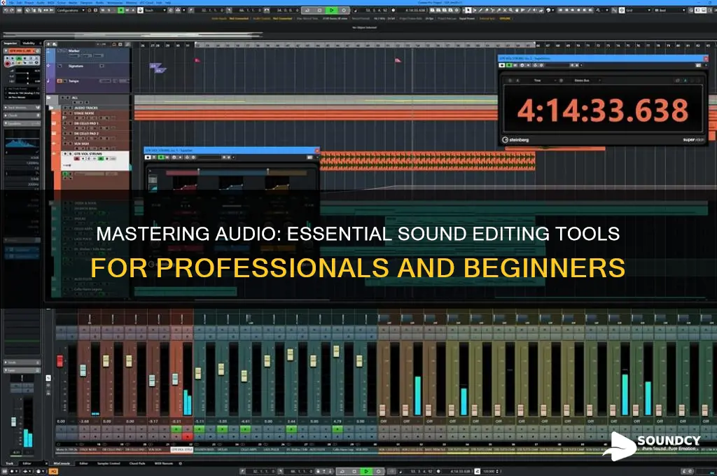 what are sound editing tools