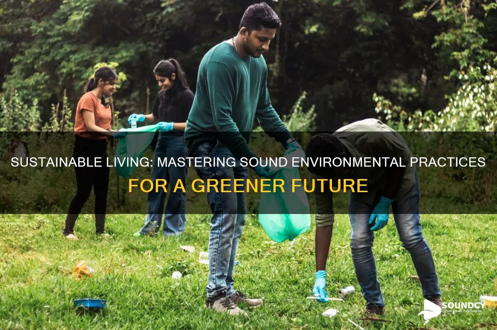 what are sound environmental practices