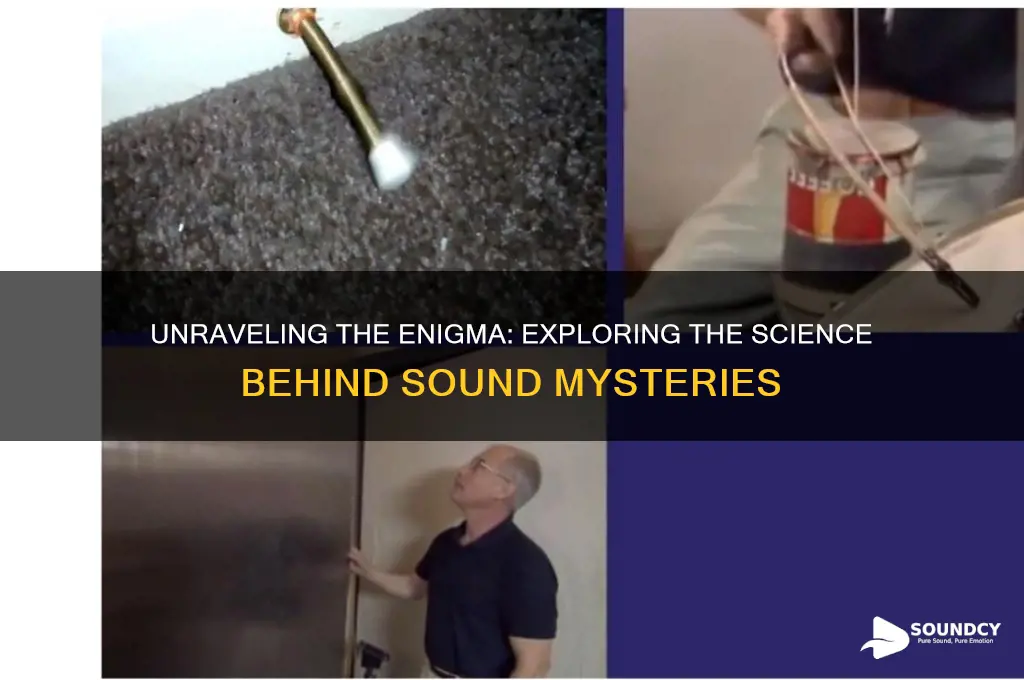 what are sound mystery science