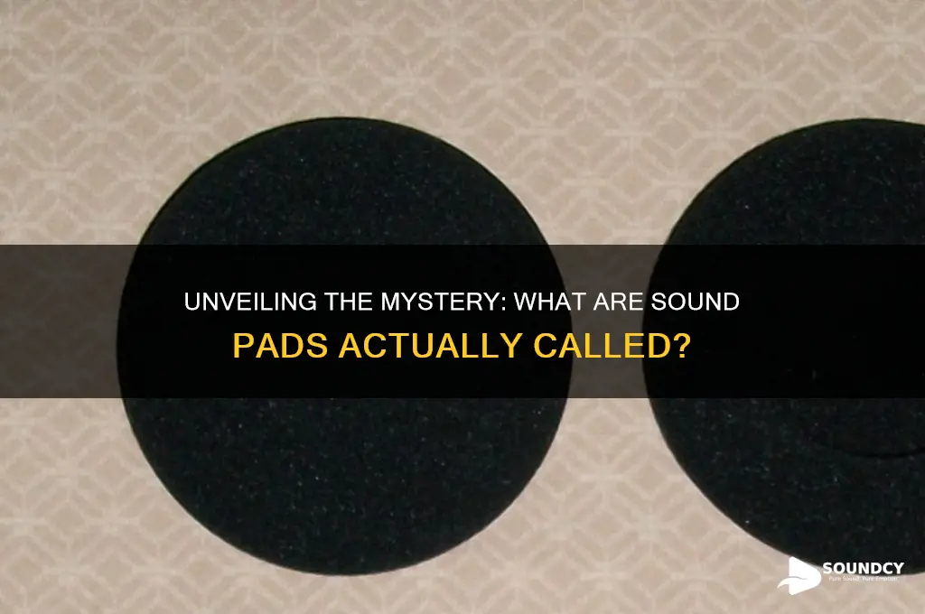 what are sound pads called