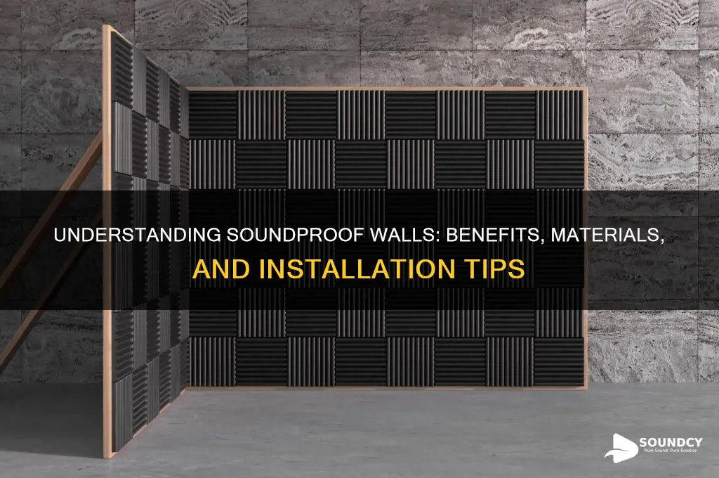 what are sound proof walls
