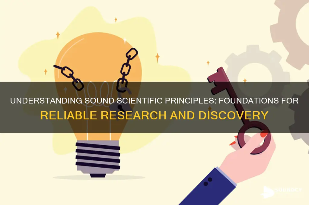 what are sound scientific principles