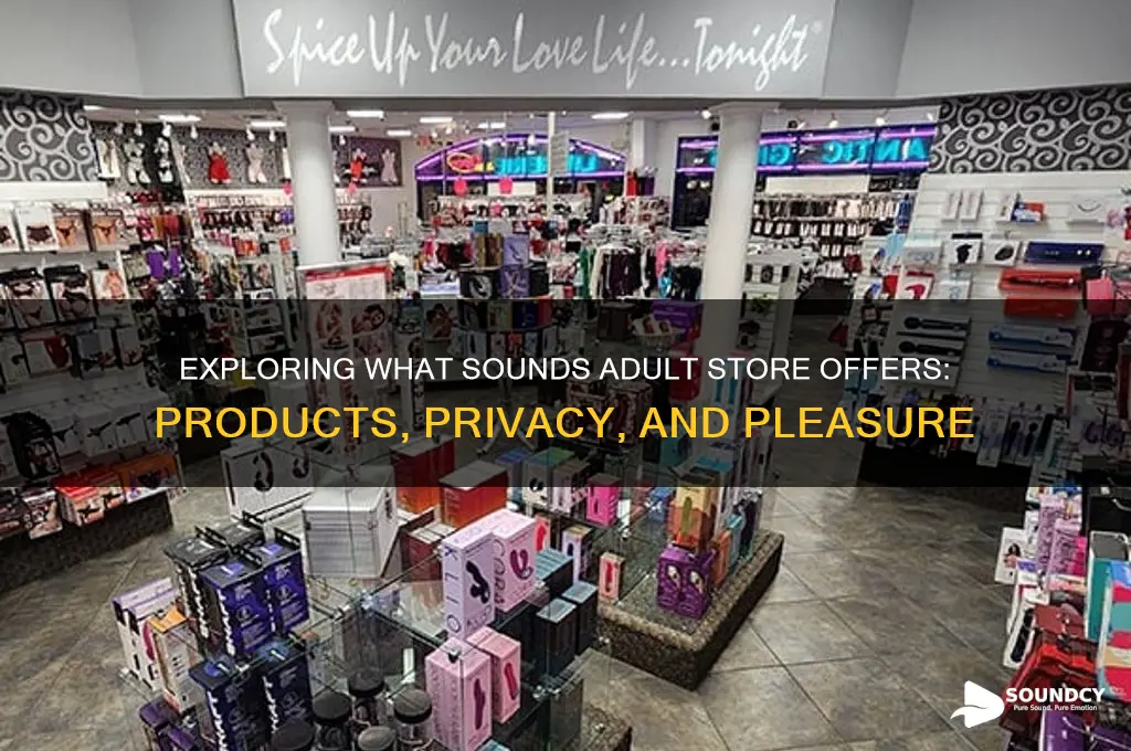 what are sounds adult store