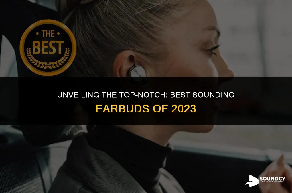 what are the best sounding earbuds on the market