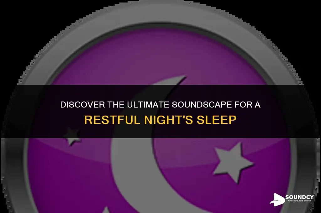 what are the best sounds to help you sleep