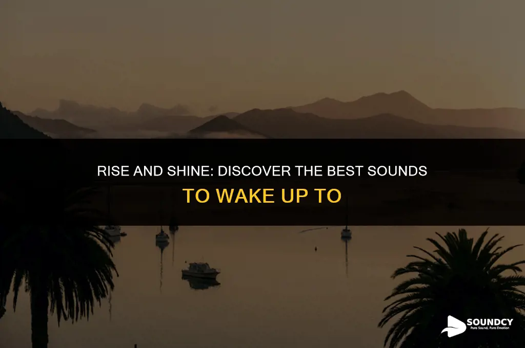 what are the best sounds to wake up to
