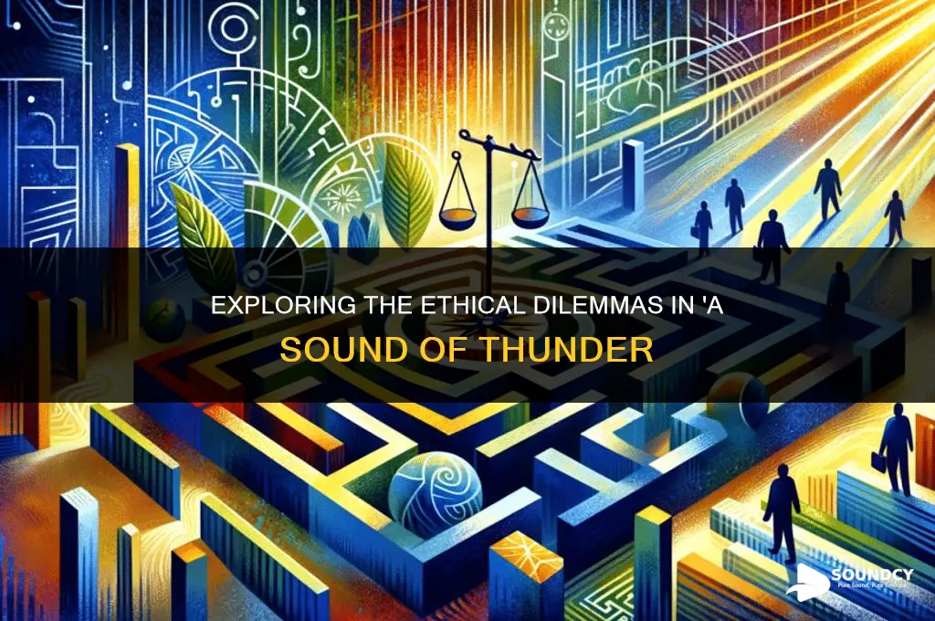 what are the conflicts in a sound of thunder
