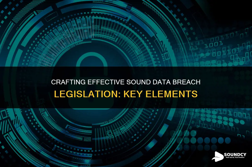what are the elements of sound data breach legislation