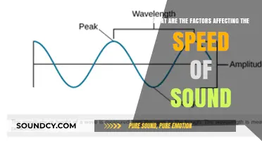 Exploring Key Factors Influencing the Speed of Sound Waves