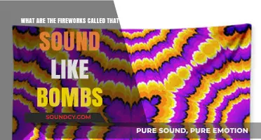 Explosive Illusions: Unveiling the Names Behind Fireworks That Mimic Bombs